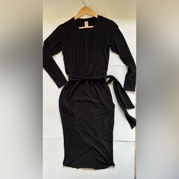 SMASH & TESS REBECCA WRAP DRESS black xxs - Picture 6 of 8